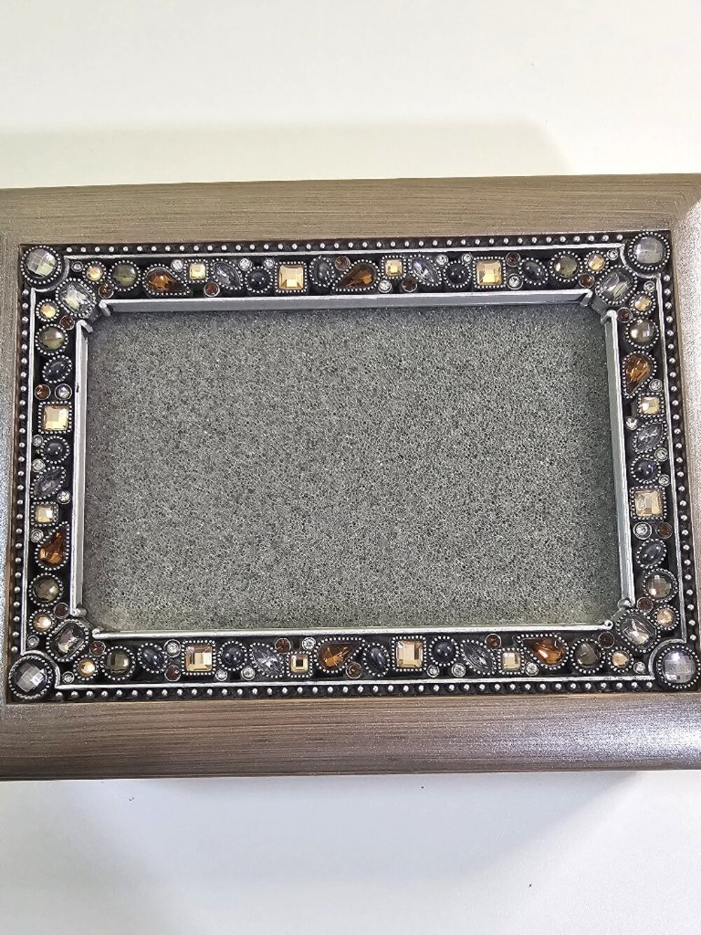 Vintage Sankyo Trinket Music Photo Box Japan